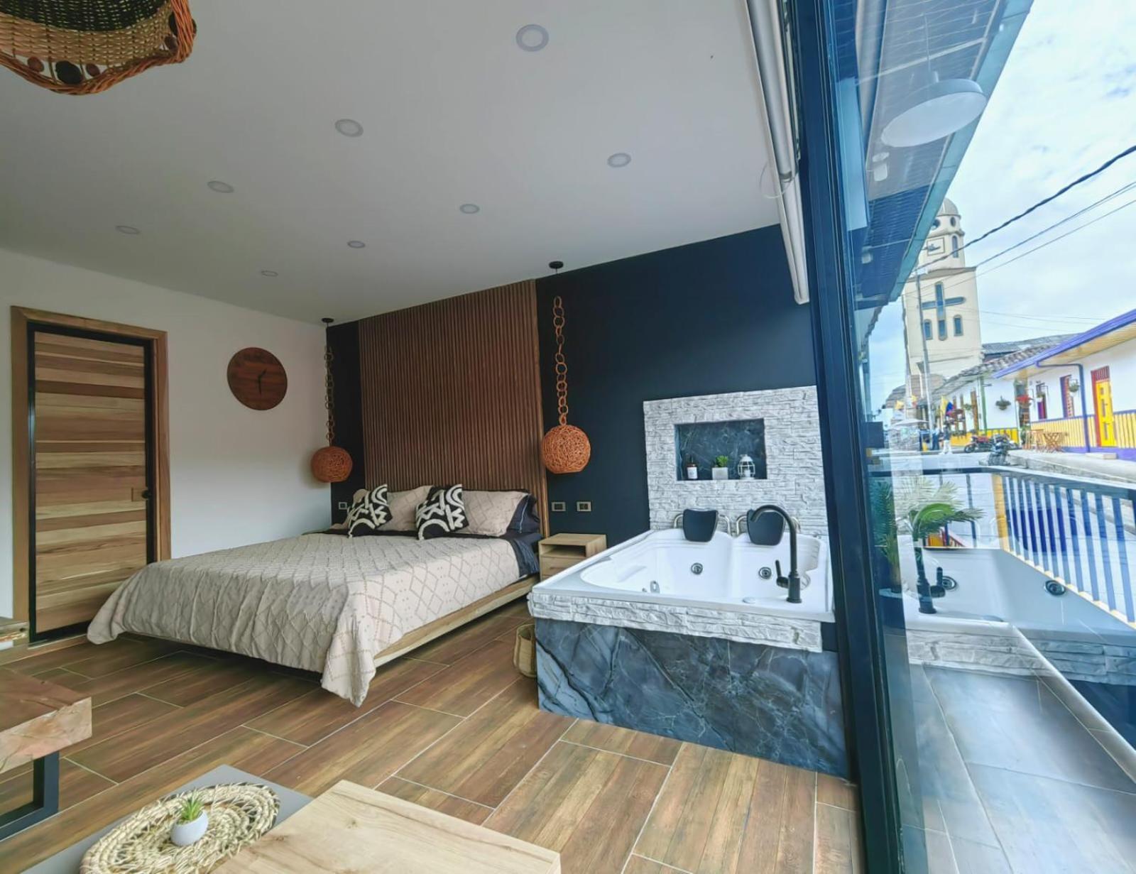 Habitacion Deluxe 2 Con Jacuzzi A 20 Mt Del Parque 살렌토 외부 사진