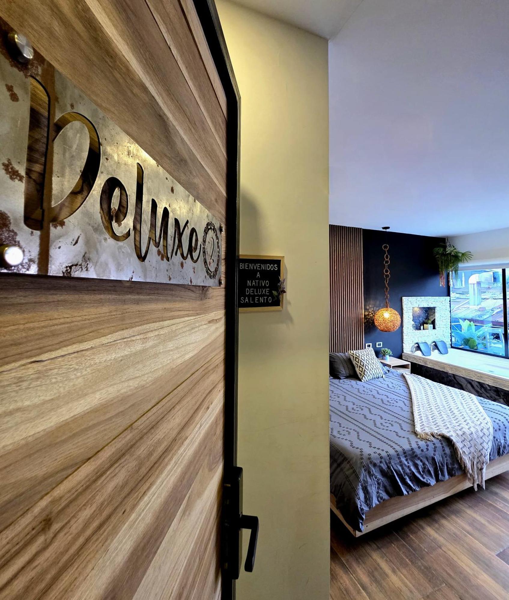Habitacion Deluxe 2 Con Jacuzzi A 20 Mt Del Parque 살렌토 외부 사진